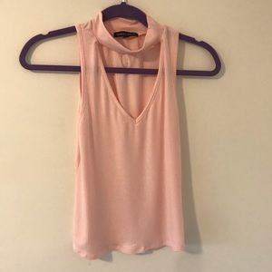 Keyhole light pink PacSun top